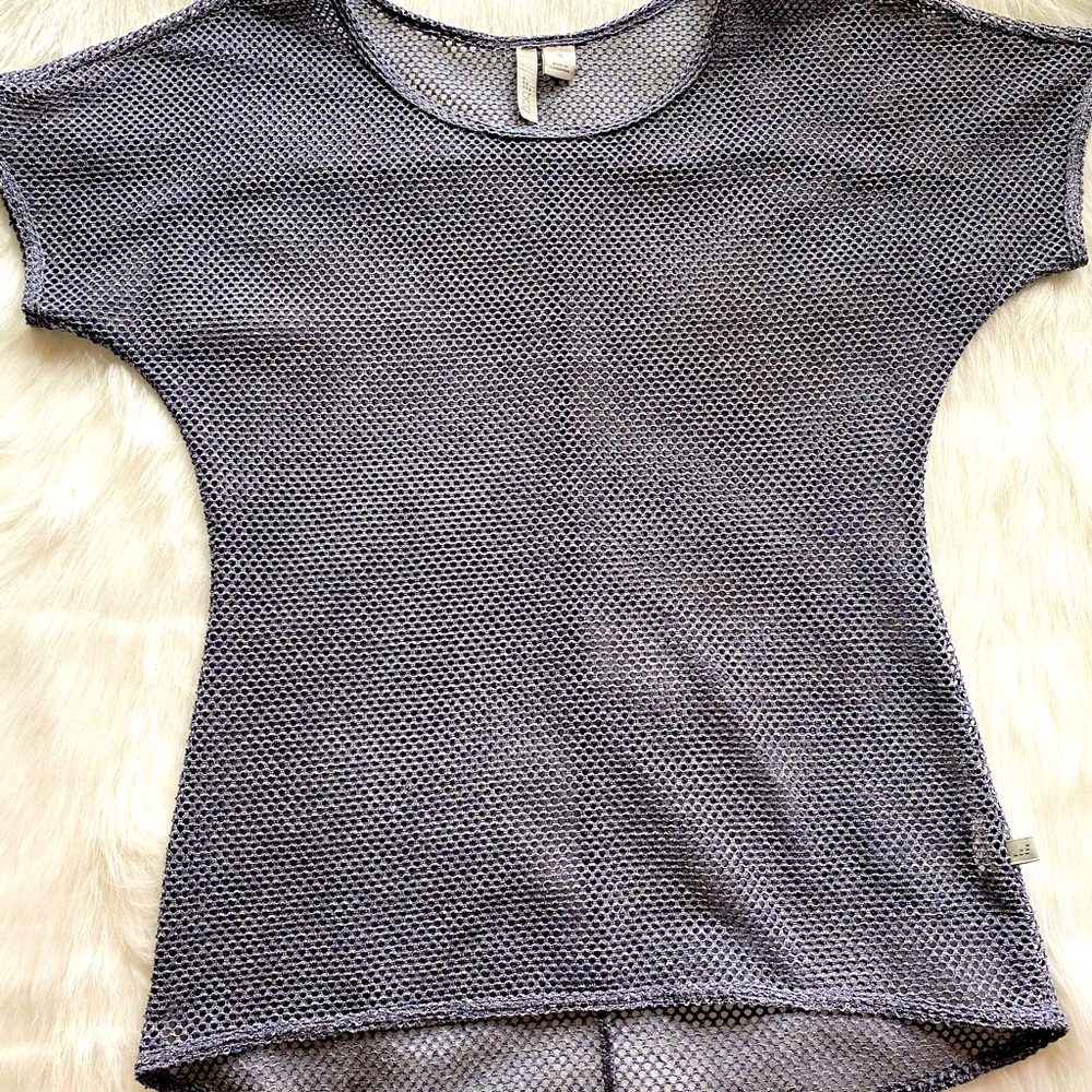 Bcg sheer mesh athletic top
